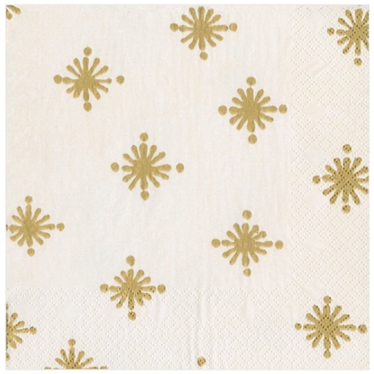 Bild på Caspari Starry Ivory Middagsservett