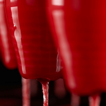 Bild på EE Roströd lackljus 33