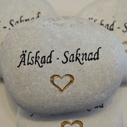 Bild på Sten - Älskad - Saknad