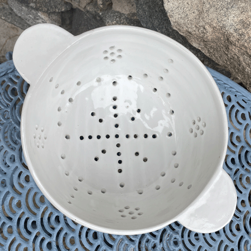 Durkslag drejad timmervikens keramik