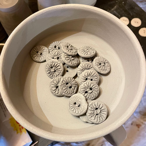 Timmervikens keramik knappar